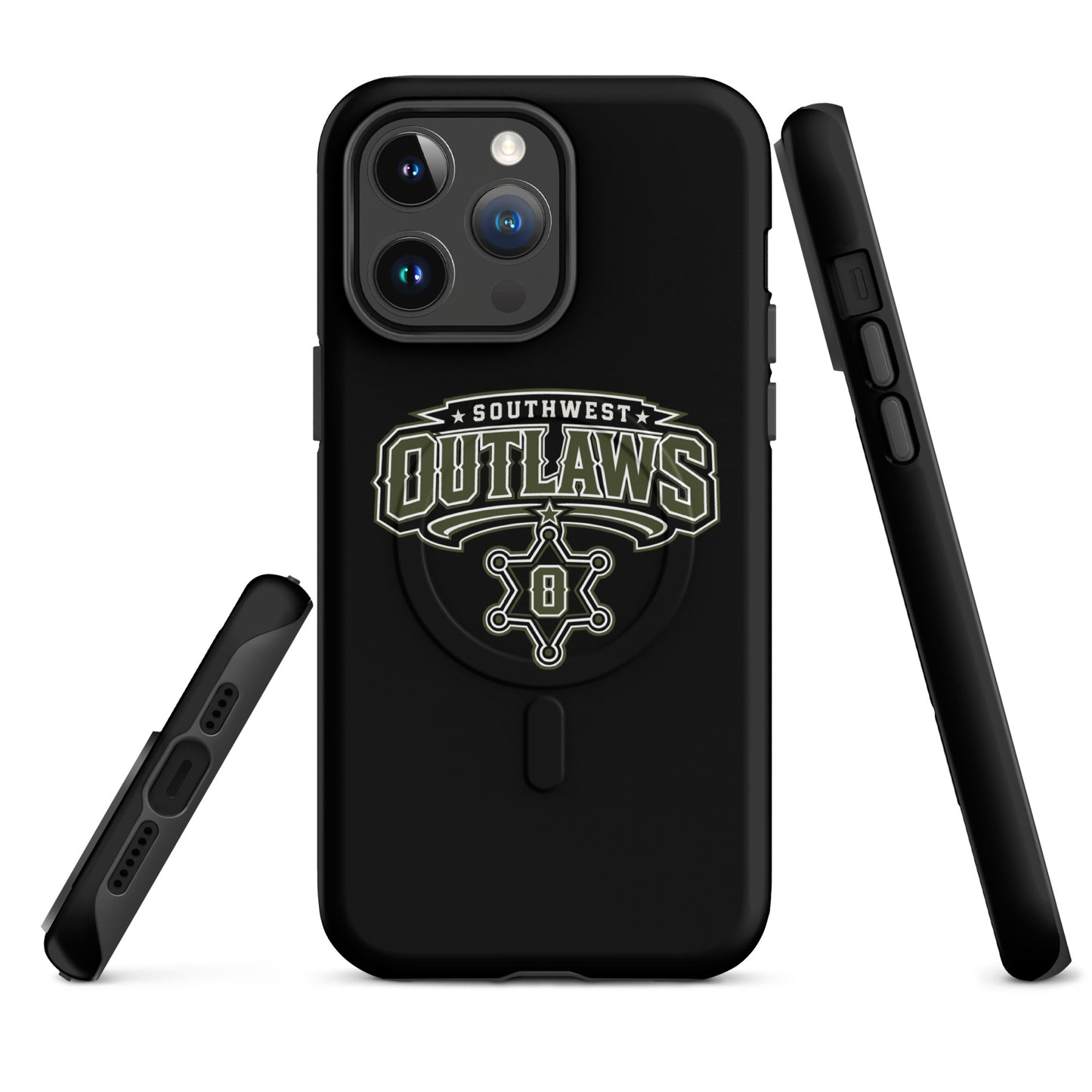 Magsafe Tough Case for iPhone | Southwest Outlaws | Frontier Athletics Logo