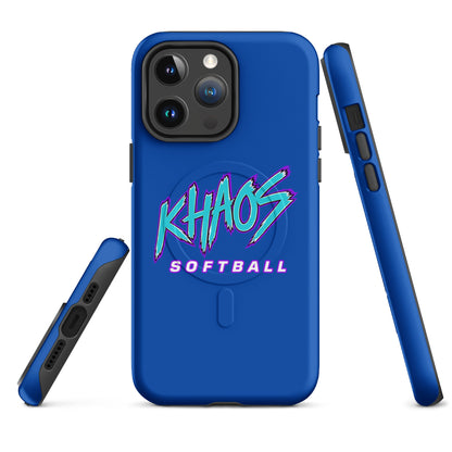 Magsafe Tough Case for iPhone | Khaos Softball | Atlhetics Logo