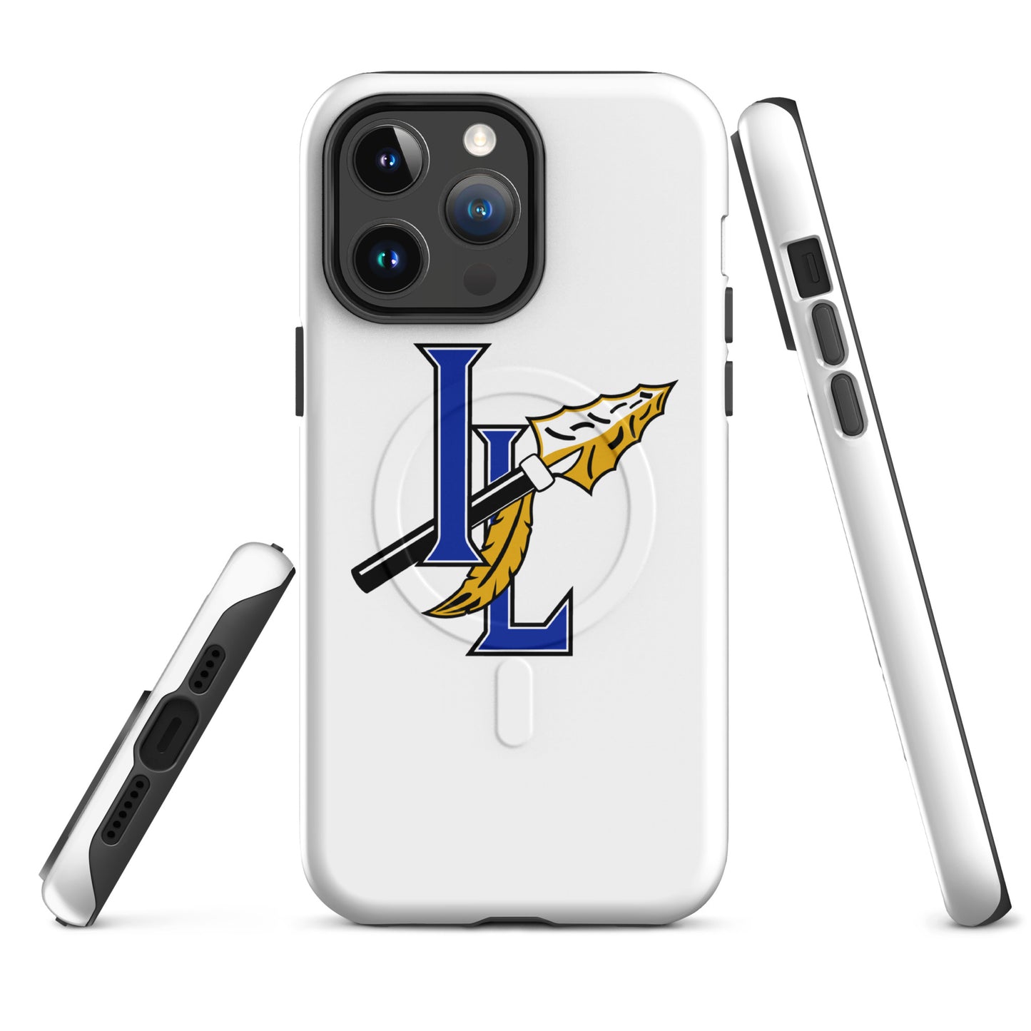Magsafe Tough Case for iPhone | Indian Land Middle School Volleyball | Spear Athletic Logo