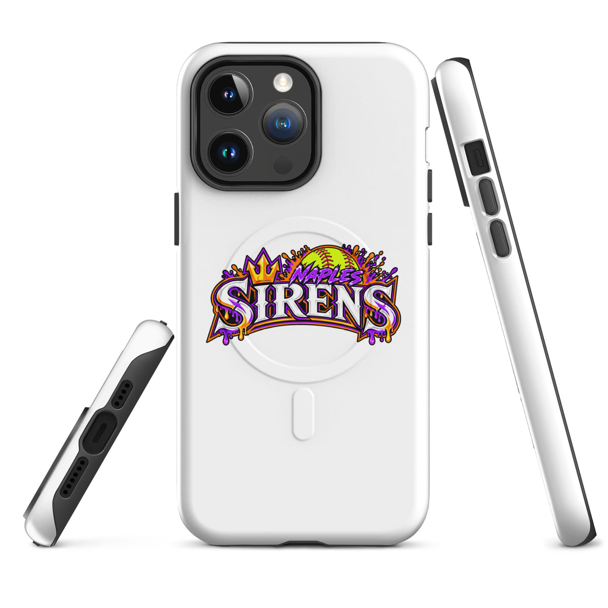 Magsafe Tough Case for iPhone | Naples Sirens | Emblem Logo