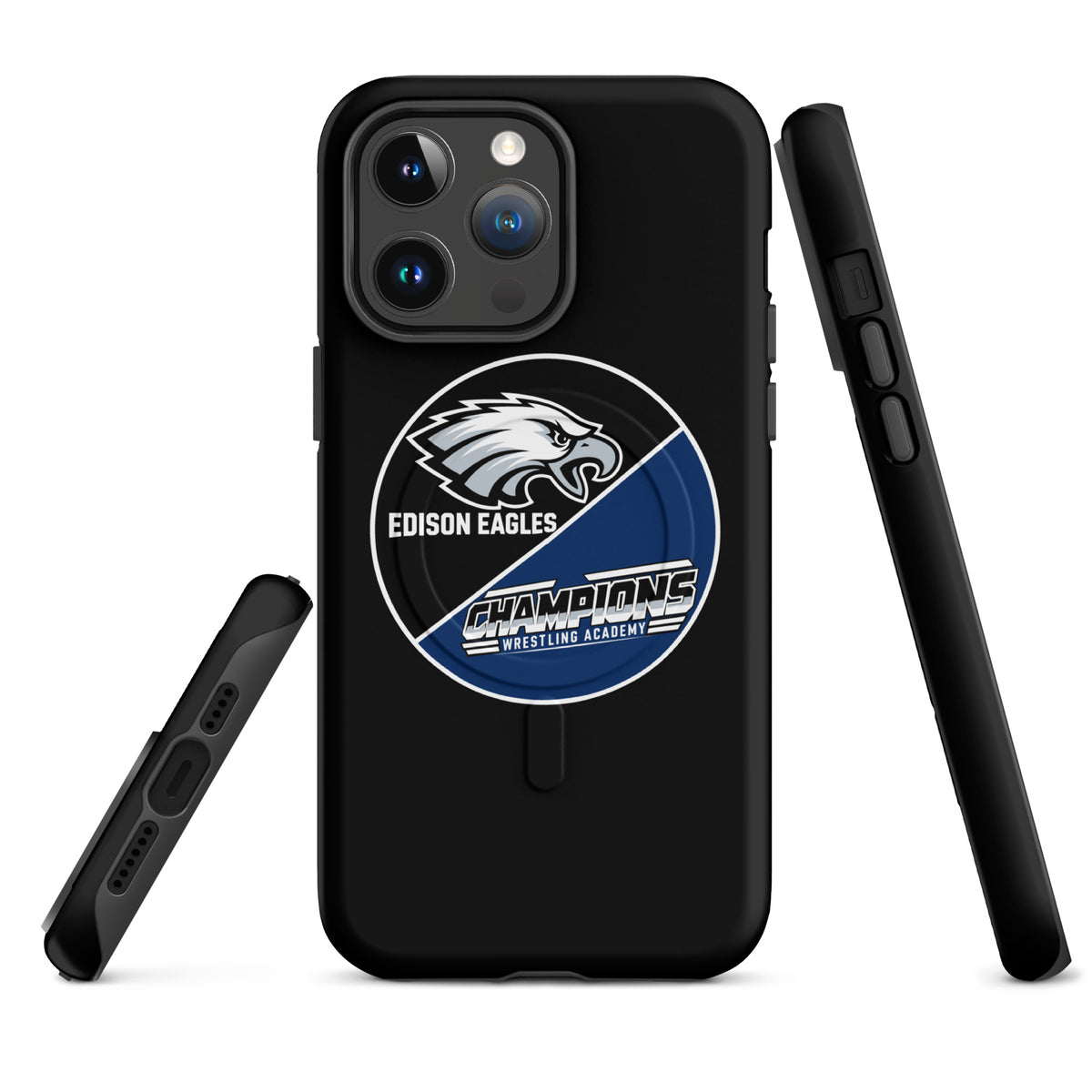 Magsafe Tough Case for iPhone | Edison Eagles/CWA Wrestling | Badge Logo