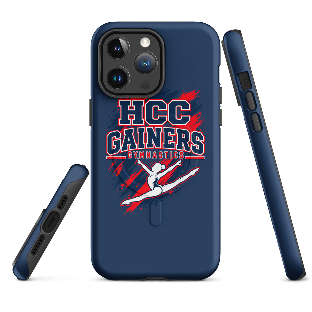 Magsafe Tough Case for iPhone | HCC Gymnastics | Crest Logo