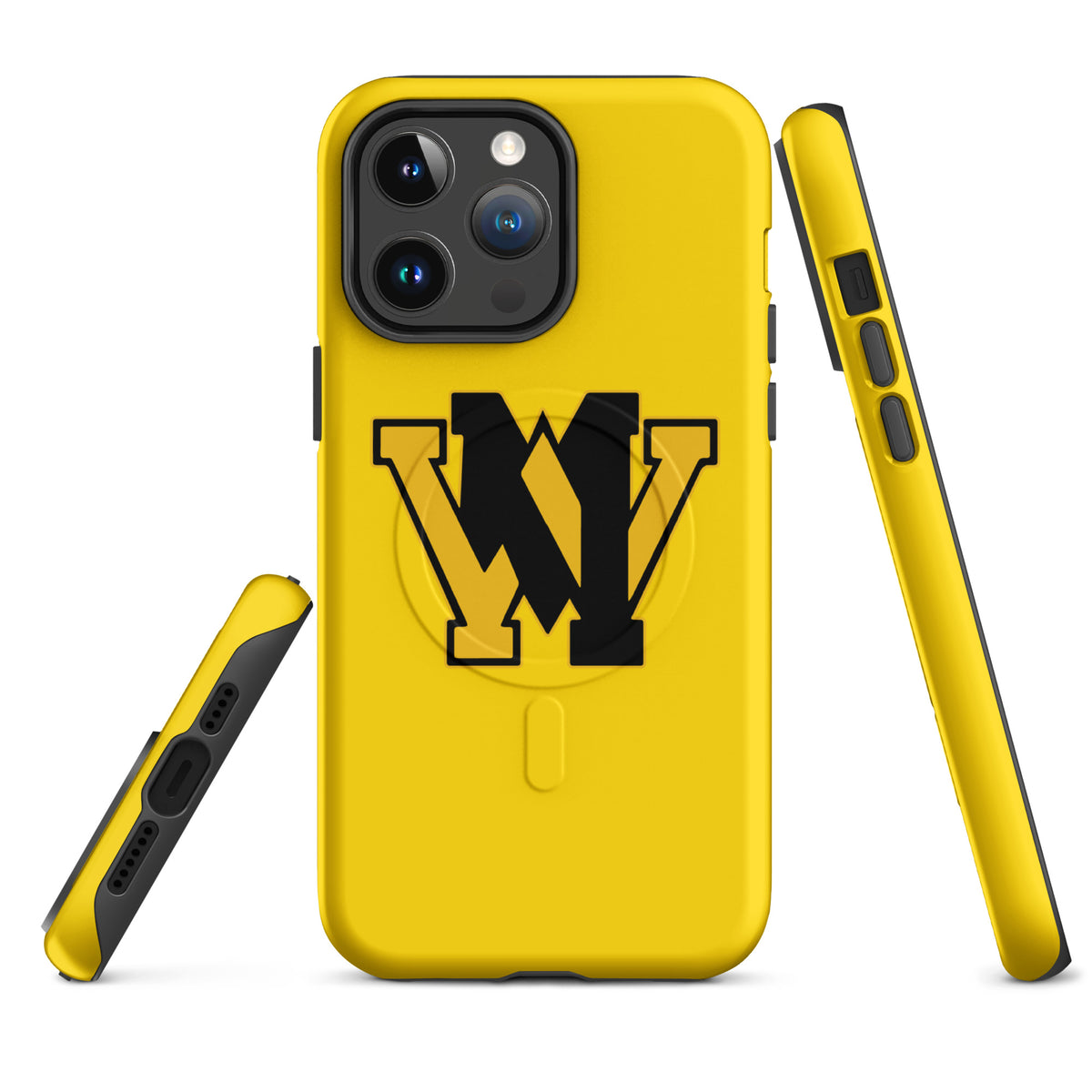 Magsafe Tough Case for iPhone | West Milford Indoor Track & Field Team | Emblem Logo