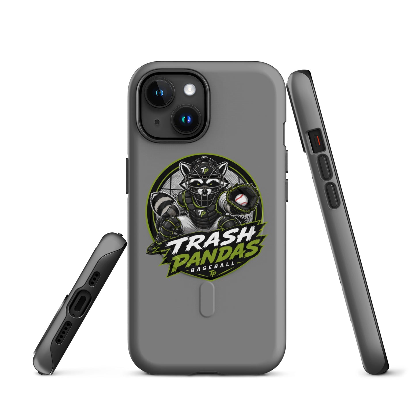Magsafe Tough Case for iPhone | Trash Pandas Baseball Organization | Athletics Logo