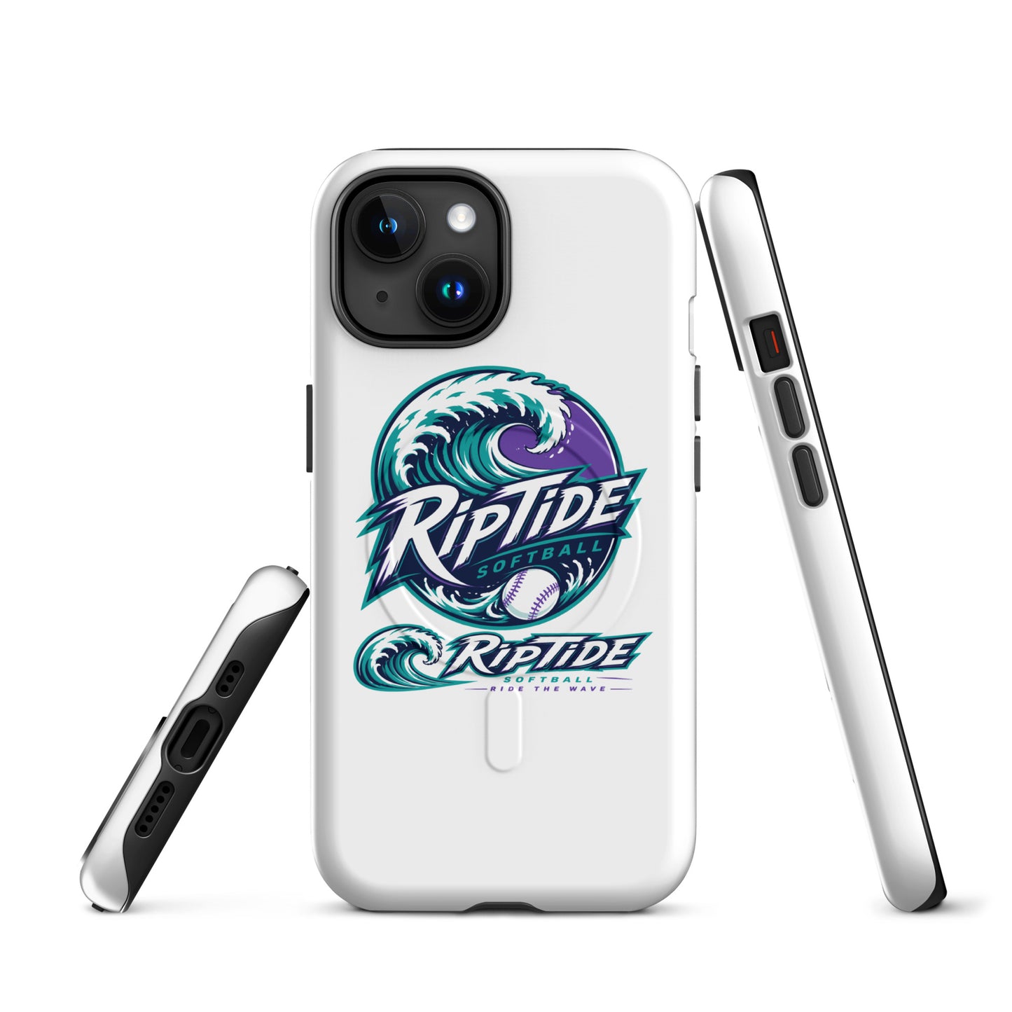 Magsafe Tough Case for iPhone | RipTide Softball | Crest Logo