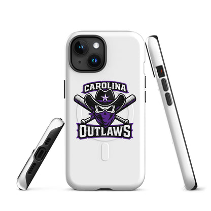 Magsafe Tough Case for iPhone | Carolina Outlaws Baseball | Crest Logo
