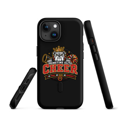 Magsafe Tough Case for iPhone | PTE Bulldog Cheer | Crest Logo