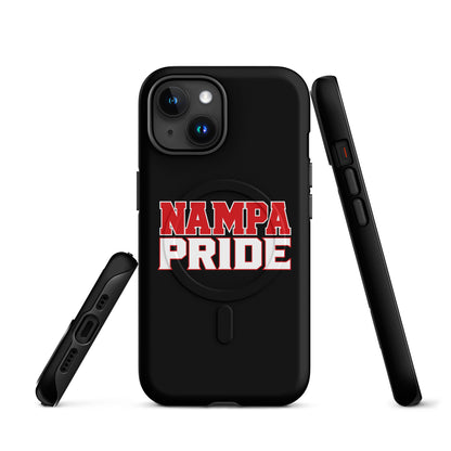Magsafe Tough Case for iPhone | Nampa Pride | Letter Mark Logo