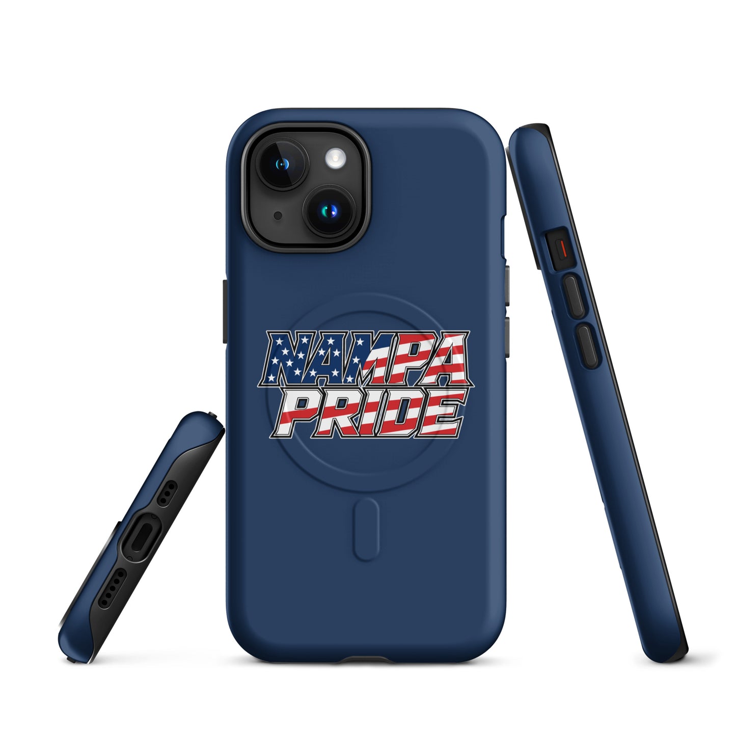 Magsafe Tough Case for iPhone | Nampa Pride | Modern Script Logo
