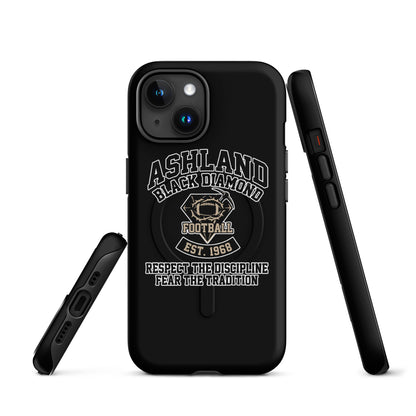 Magsafe Tough Case for iPhone | Ashland Black Diamonds | Emblem Logo