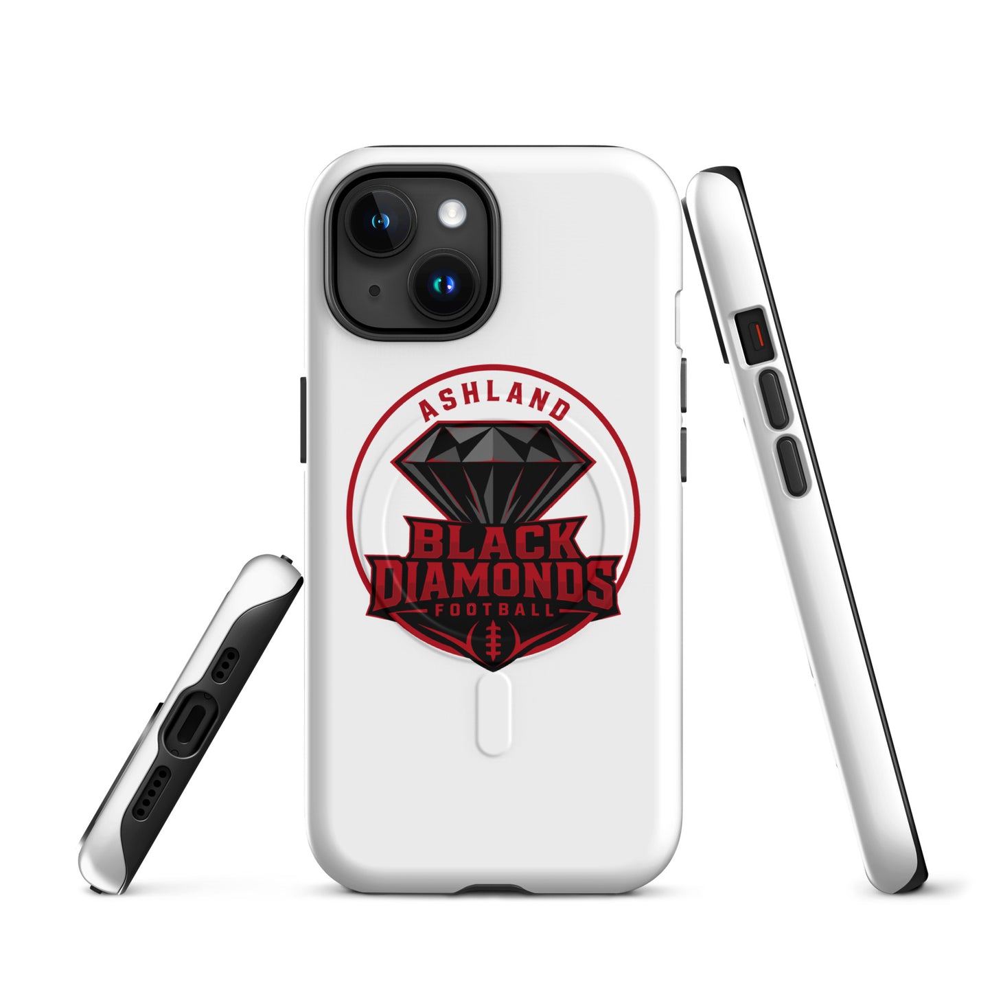 Magsafe Tough Case for iPhone | Ashland Black Diamonds | Badge Logo