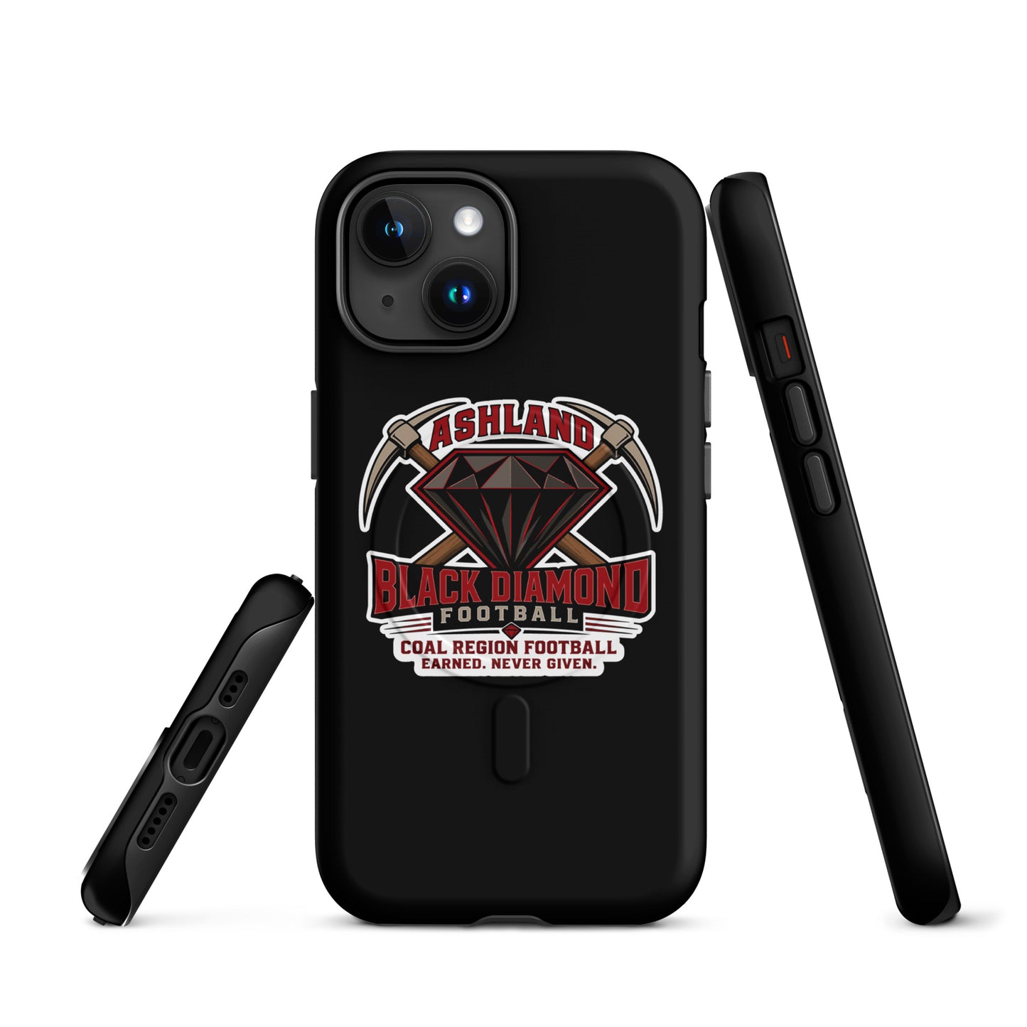 Magsafe Tough Case for iPhone | Ashland Black Diamonds | Vanguard Logo