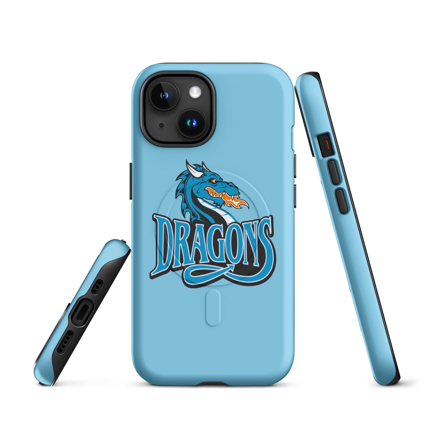Magsafe Tough Case for iPhone | International Studies Middle School Volleyball | Emblem Logo