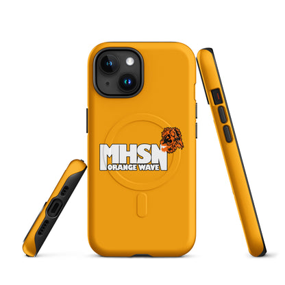Magsafe Tough Case for iPhone | Orange Wave Marching Band | Crest Logo