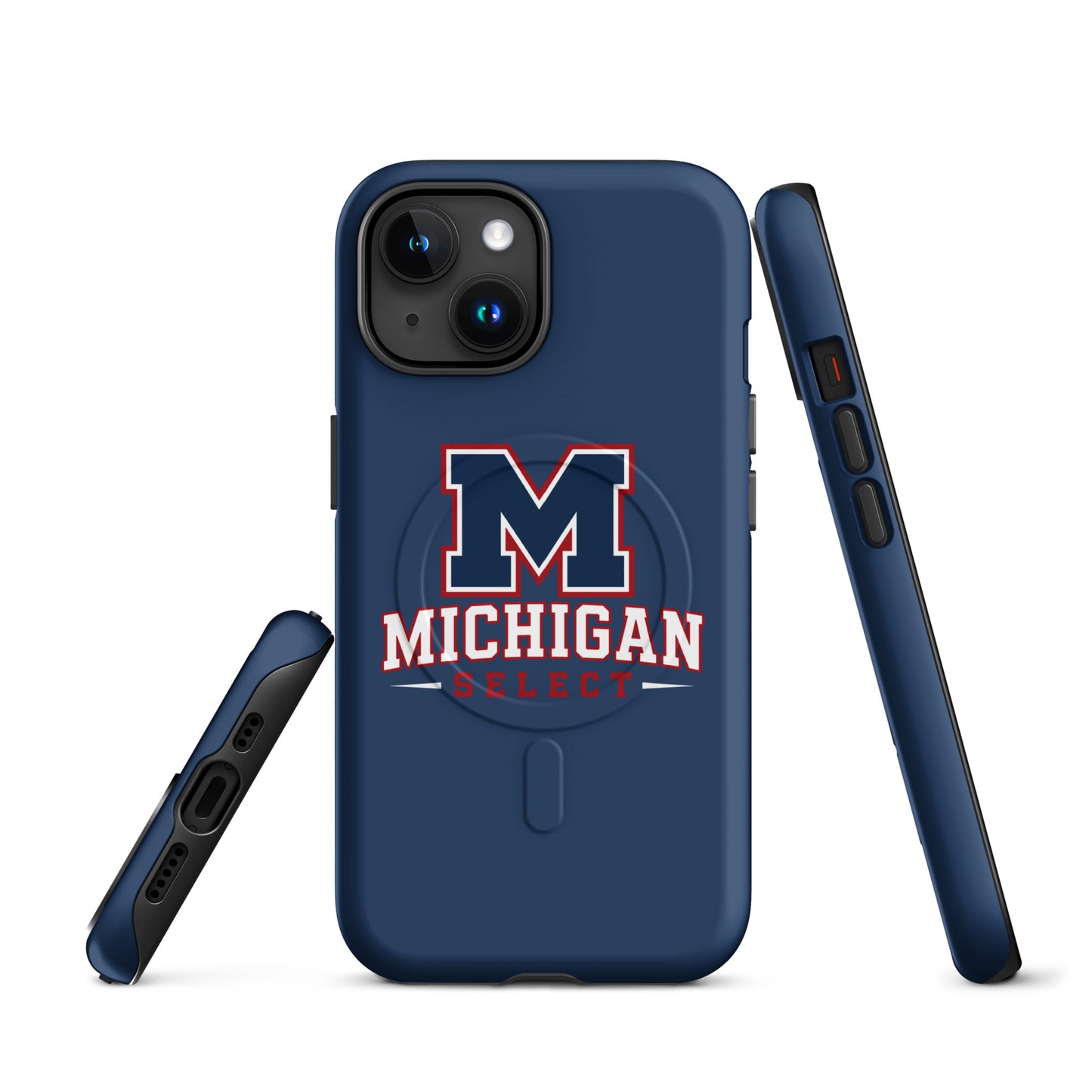 Magsafe Tough Case for iPhone | Michigan Select Baseball | Emblem Logo