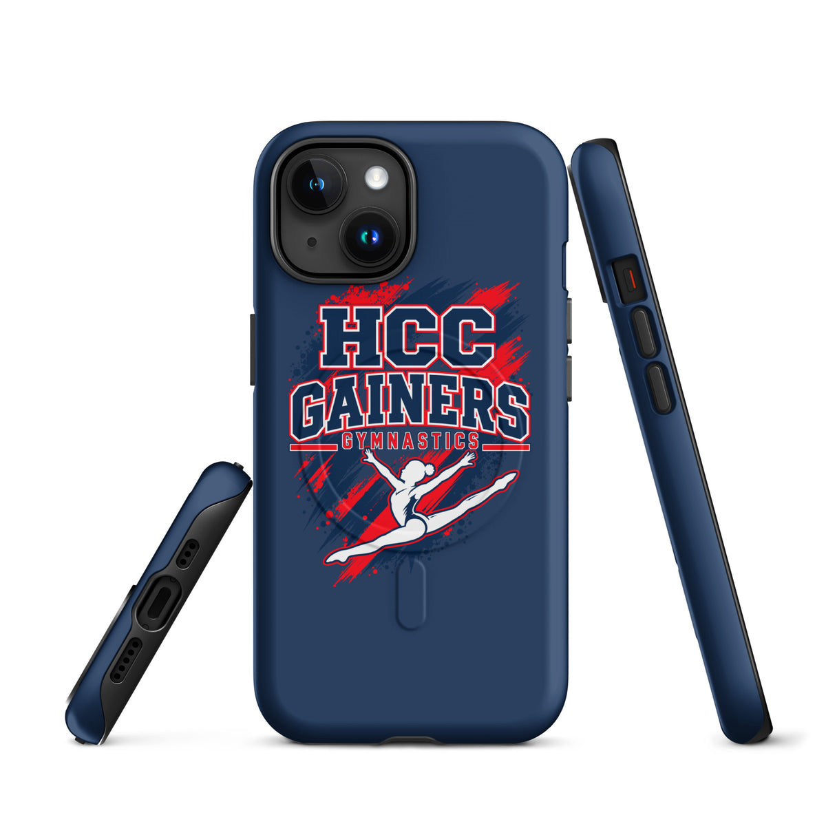 Magsafe Tough Case for iPhone | HCC Gymnastics | Crest Logo