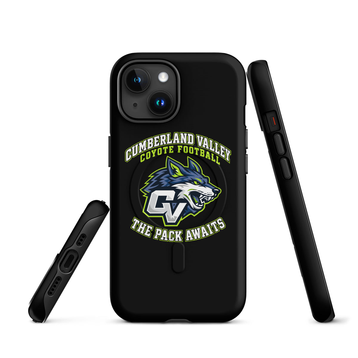 Magsafe Tough Case for iPhone | Cumberland Valley Coyotes Football | Emblem Logo