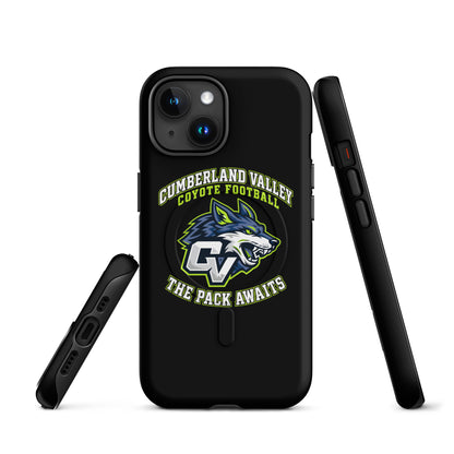 Magsafe Tough Case for iPhone | Cumberland Valley Coyotes Football | Emblem Logo