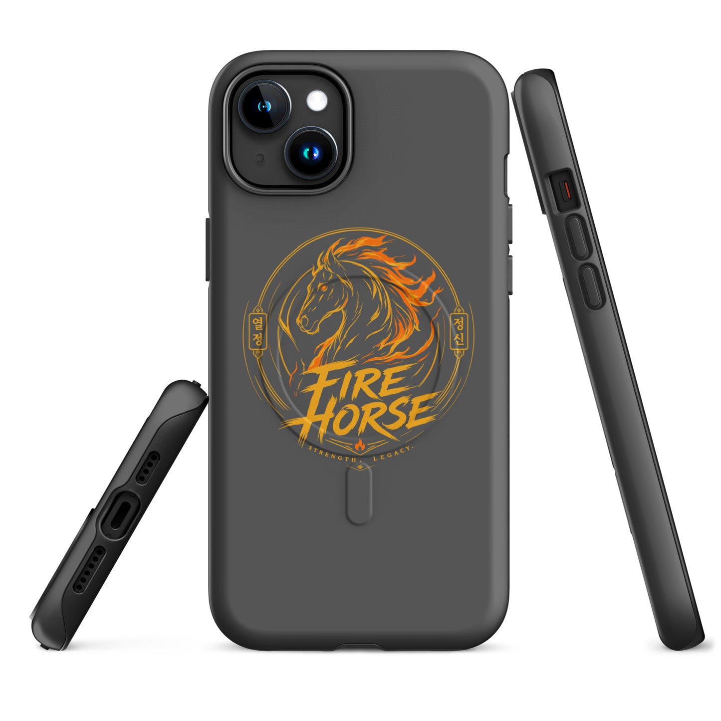 Magsafe Tough Case for iPhone | Fire Horse Masters | Vanguard Logo