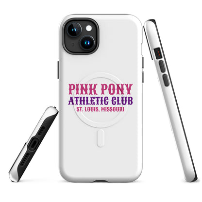 Magsafe Tough Case for iPhone | Pink Pony Athletic Club | Athletic Wordmark Logo