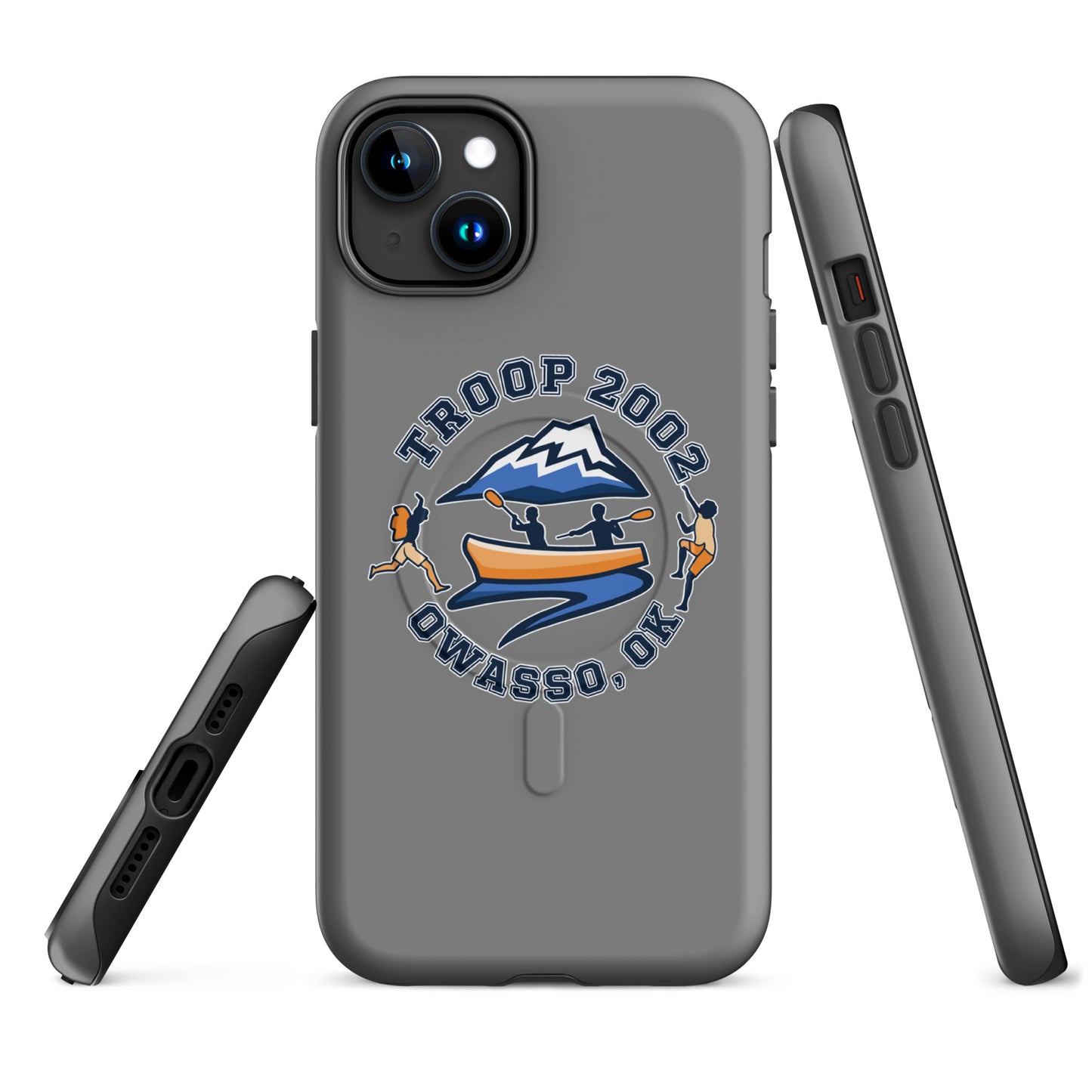 Magsafe Tough Case for iPhone | Troop 2002 | Trailblazer Crest Logo