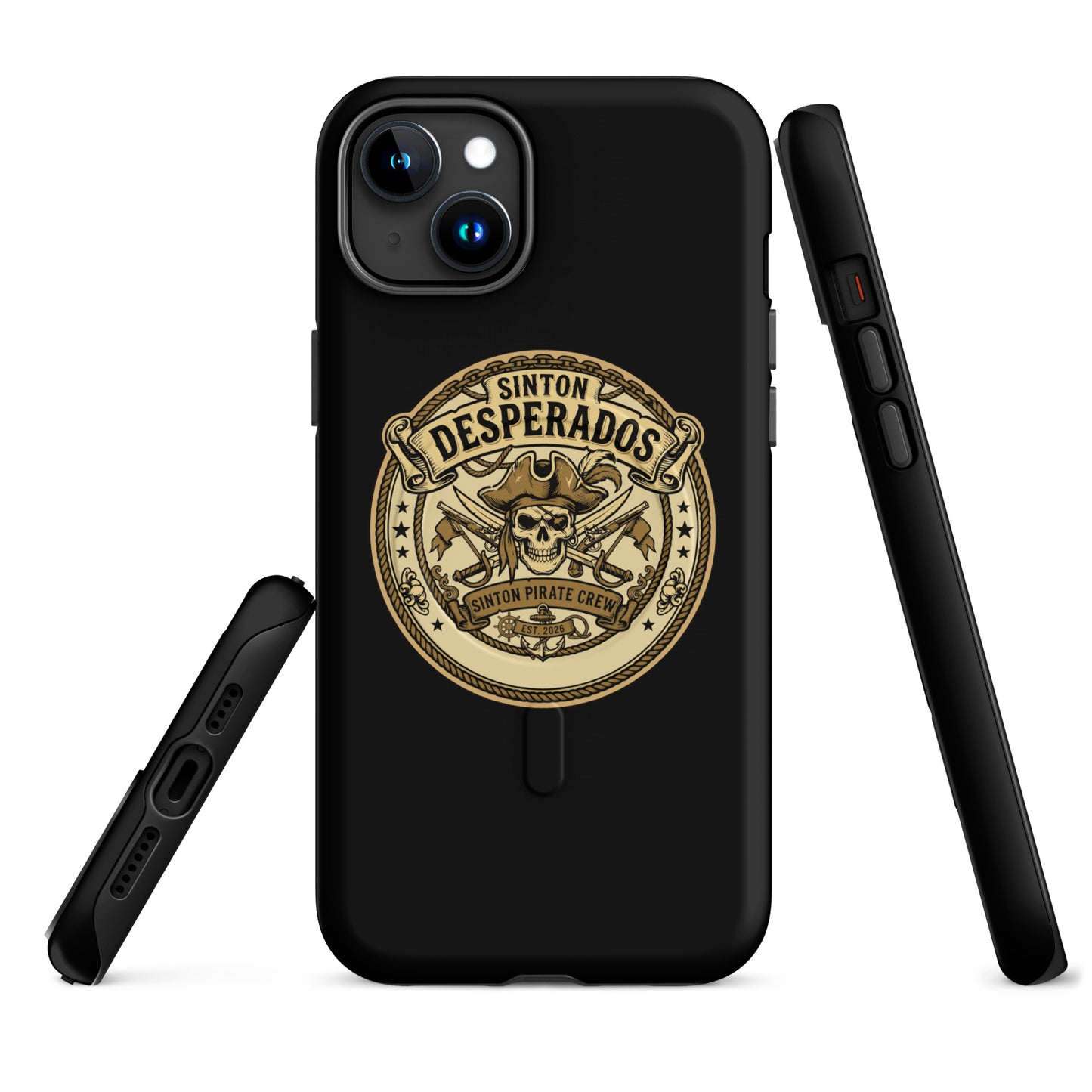 Magsafe Tough Case for iPhone | Sinton Desperados Baseball | Badge Logo