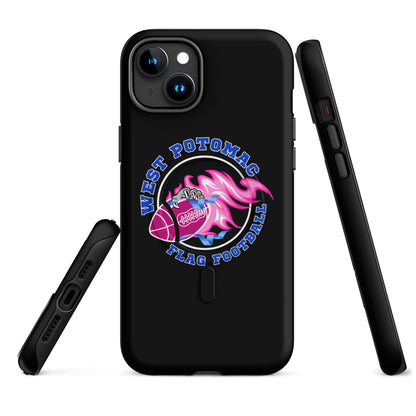 Magsafe Tough Case for iPhone | West Potomac Flag Football | Crest Logo