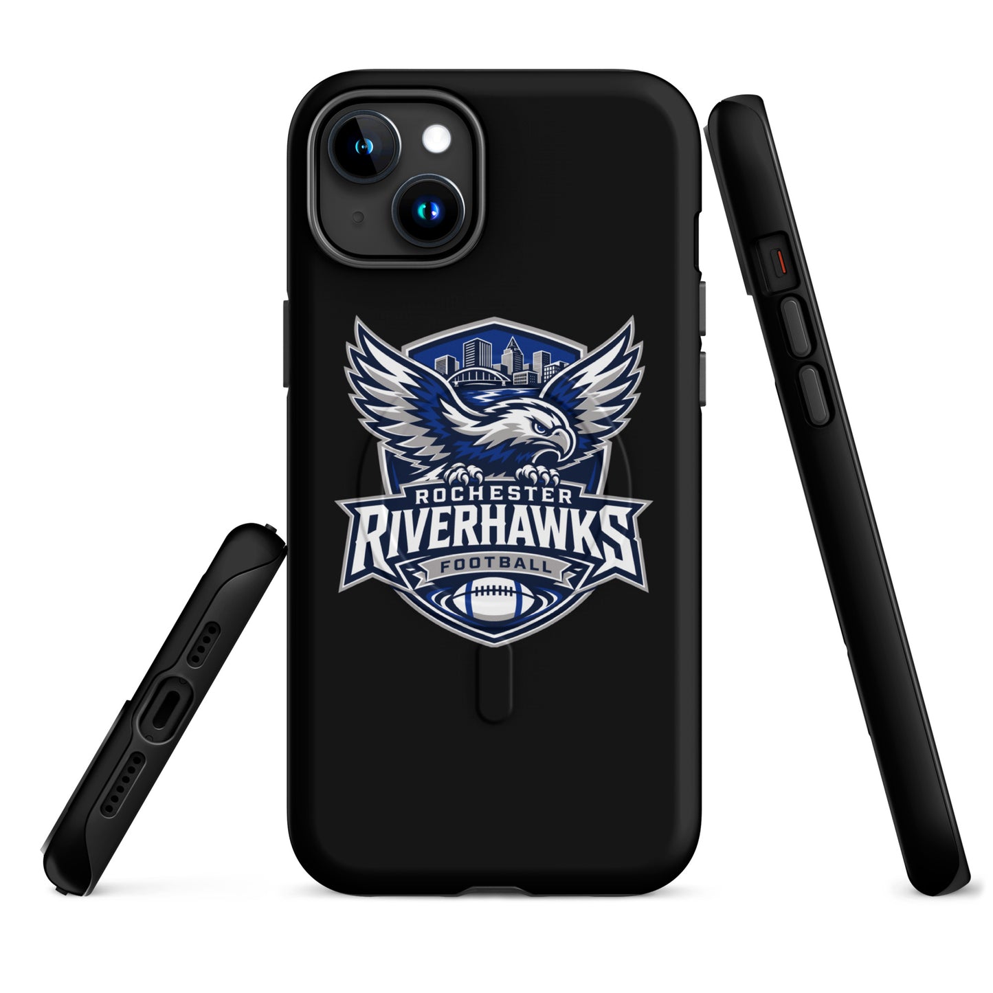 Magsafe Tough Case for iPhone | Rochester Riverhawks | Shield Logo