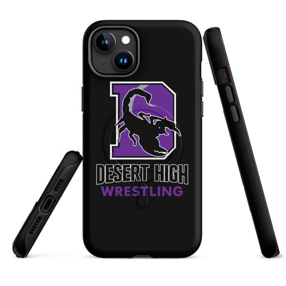 Magsafe Tough Case for iPhone | Desert High Scorpions | Crest Logo