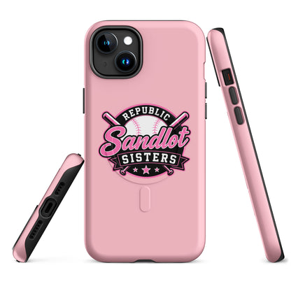 Magsafe Tough Case for iPhone | Sandlot Sisters | Badge Logo