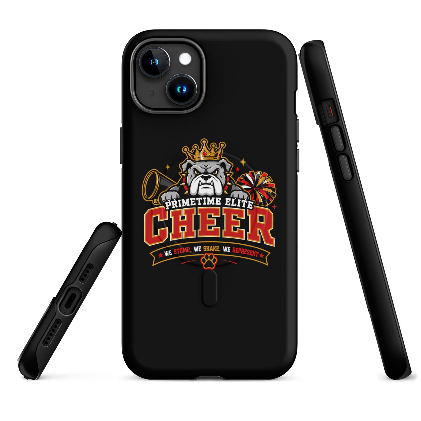 Magsafe Tough Case for iPhone | PTE Bulldog Cheer | Crest Logo