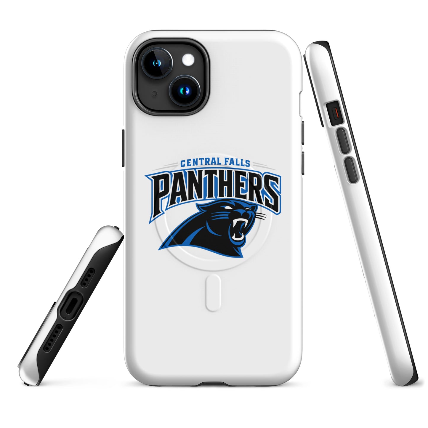 Magsafe Tough Case for iPhone | Central Falls Panthers | Emblem Logo