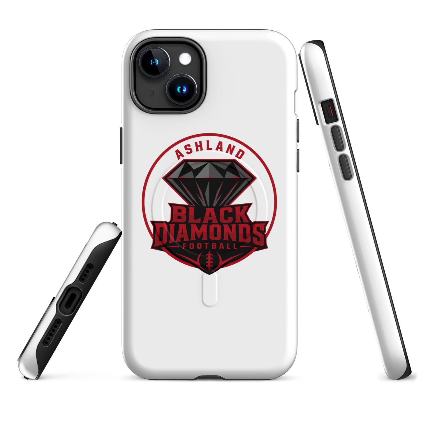 Magsafe Tough Case for iPhone | Ashland Black Diamonds | Badge Logo