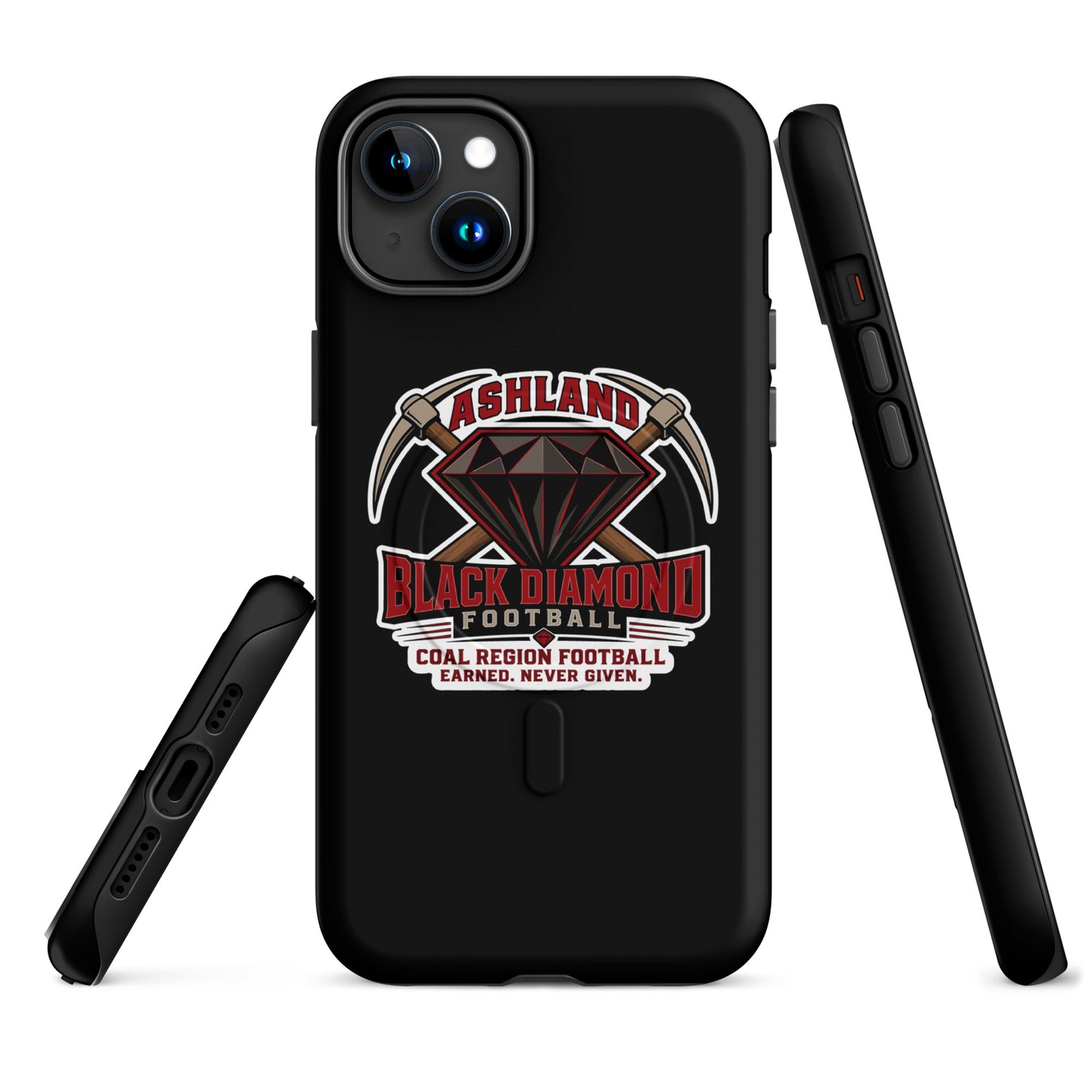 Magsafe Tough Case for iPhone | Ashland Black Diamonds | Vanguard Logo