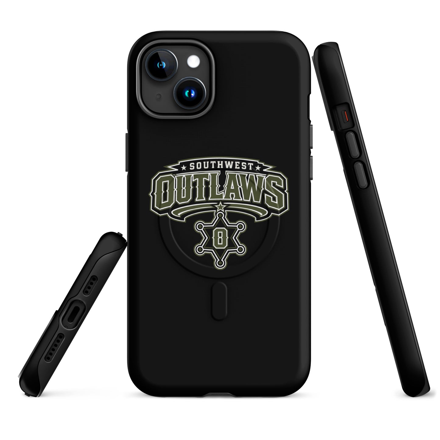 Magsafe Tough Case for iPhone | Southwest Outlaws | Frontier Athletics Logo