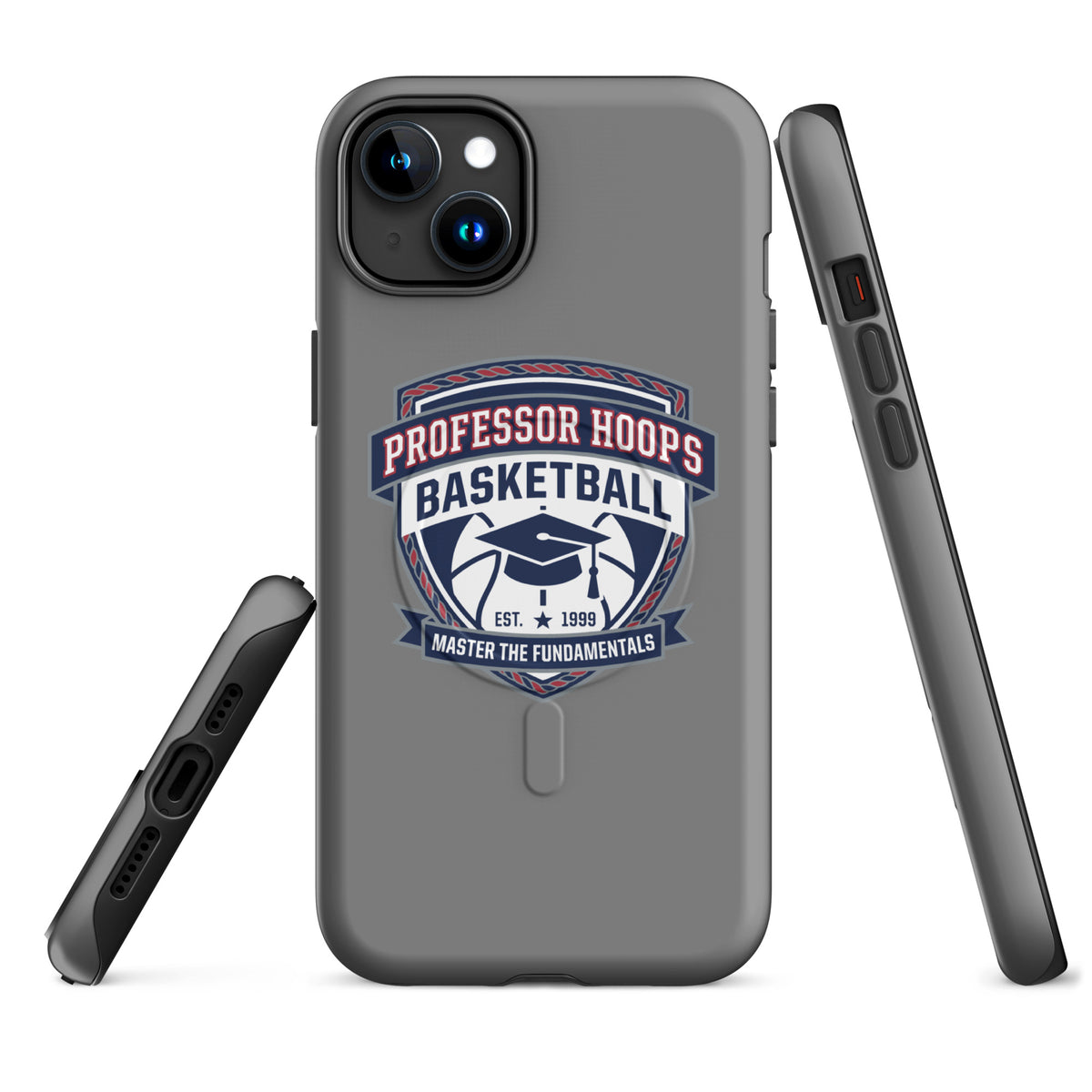 Magsafe Tough Case for iPhone | Professor Hoops Basketball | Crest Logo
