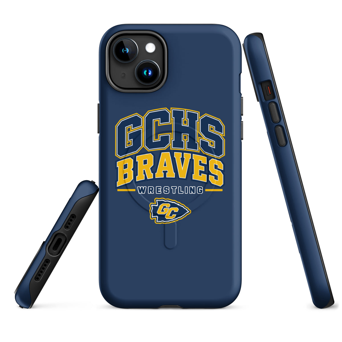 Magsafe Tough Case for iPhone | Grant County High School Wrestling | Vanguard Logo