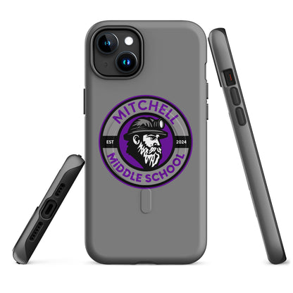Magsafe Tough Case for iPhone | Mitchell Middle School Softball | Badge Logo