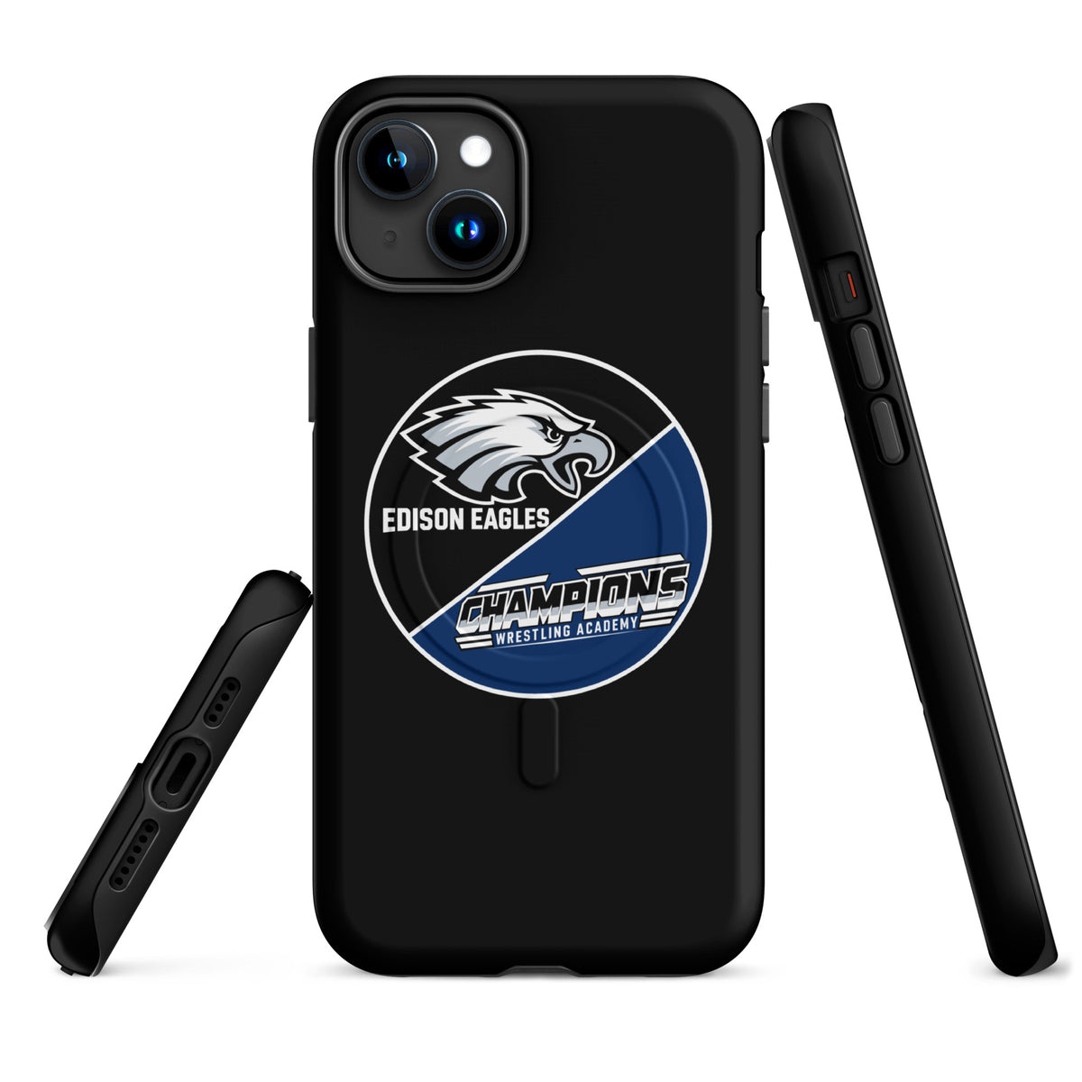 Magsafe Tough Case for iPhone | Edison Eagles/CWA Wrestling | Badge Logo