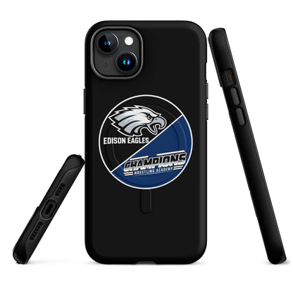 Magsafe Tough Case for iPhone | Edison Eagles/CWA Wrestling | Badge Logo