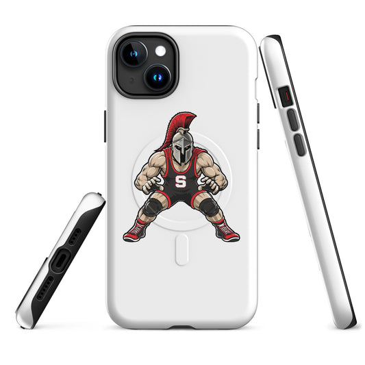 Magsafe Tough Case for iPhone | Spartan Wrestling Club | Mascot Logo
