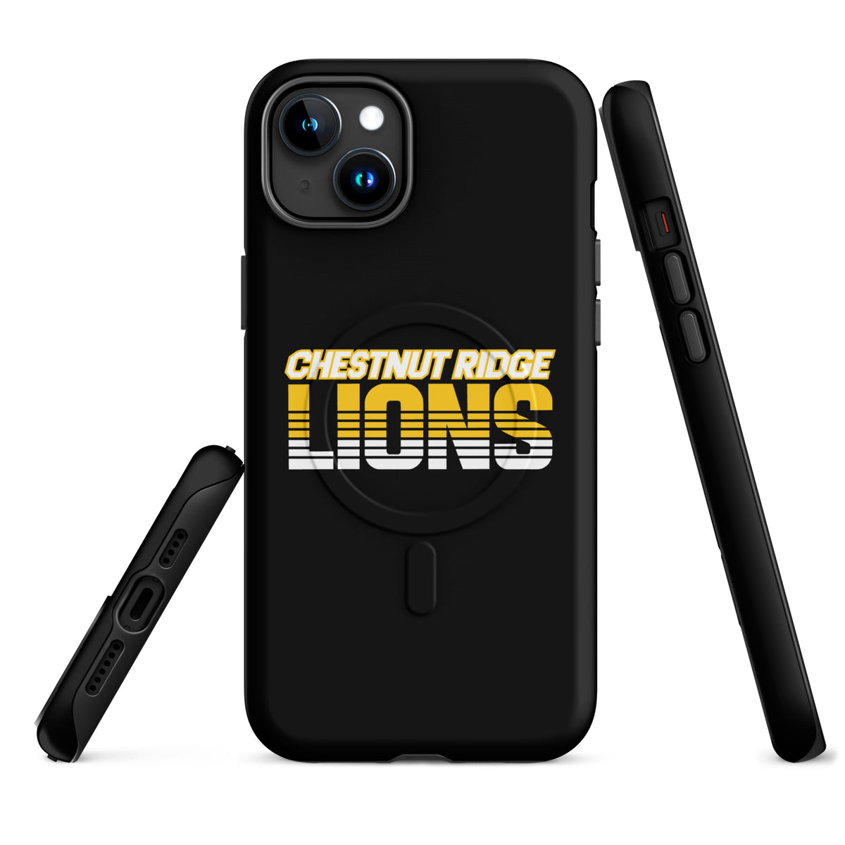 Magsafe Tough Case for iPhone | Chestnut Ridge Lions Football | Script Logo