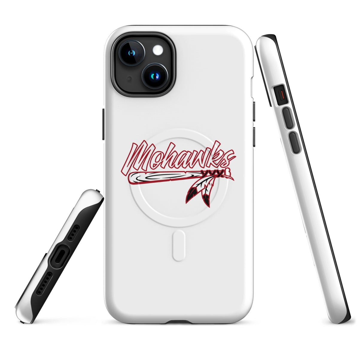 Magsafe Tough Case for iPhone | Mohawks Baseball 8u | Emblem Logo