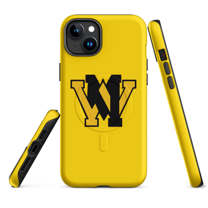 Magsafe Tough Case for iPhone | West Milford Indoor Track & Field Team | Emblem Logo