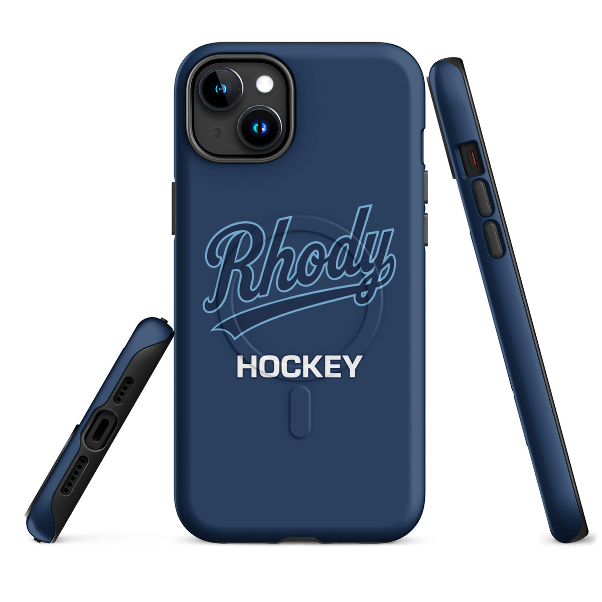 Magsafe Tough Case for iPhone | URI Men’s Hockey | Athletics Logo