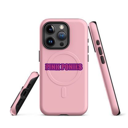 Magsafe Tough Case for iPhone | Pink Pony Athletic Club | Script Logo