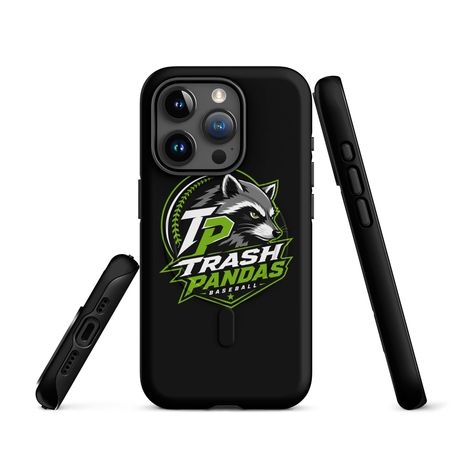 Magsafe Tough Case for iPhone | Trash Pandas Baseball Organization | Crest Logo