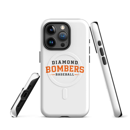 Magsafe Tough Case for iPhone | Diamond Bombers | Modern Script Logo