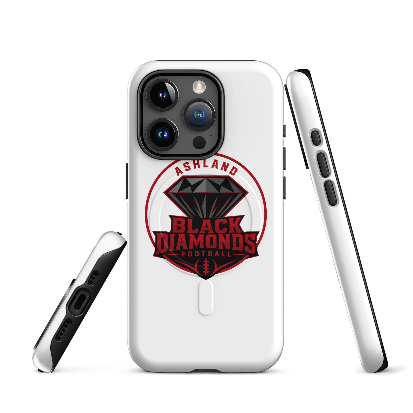 Magsafe Tough Case for iPhone | Ashland Black Diamonds | Badge Logo