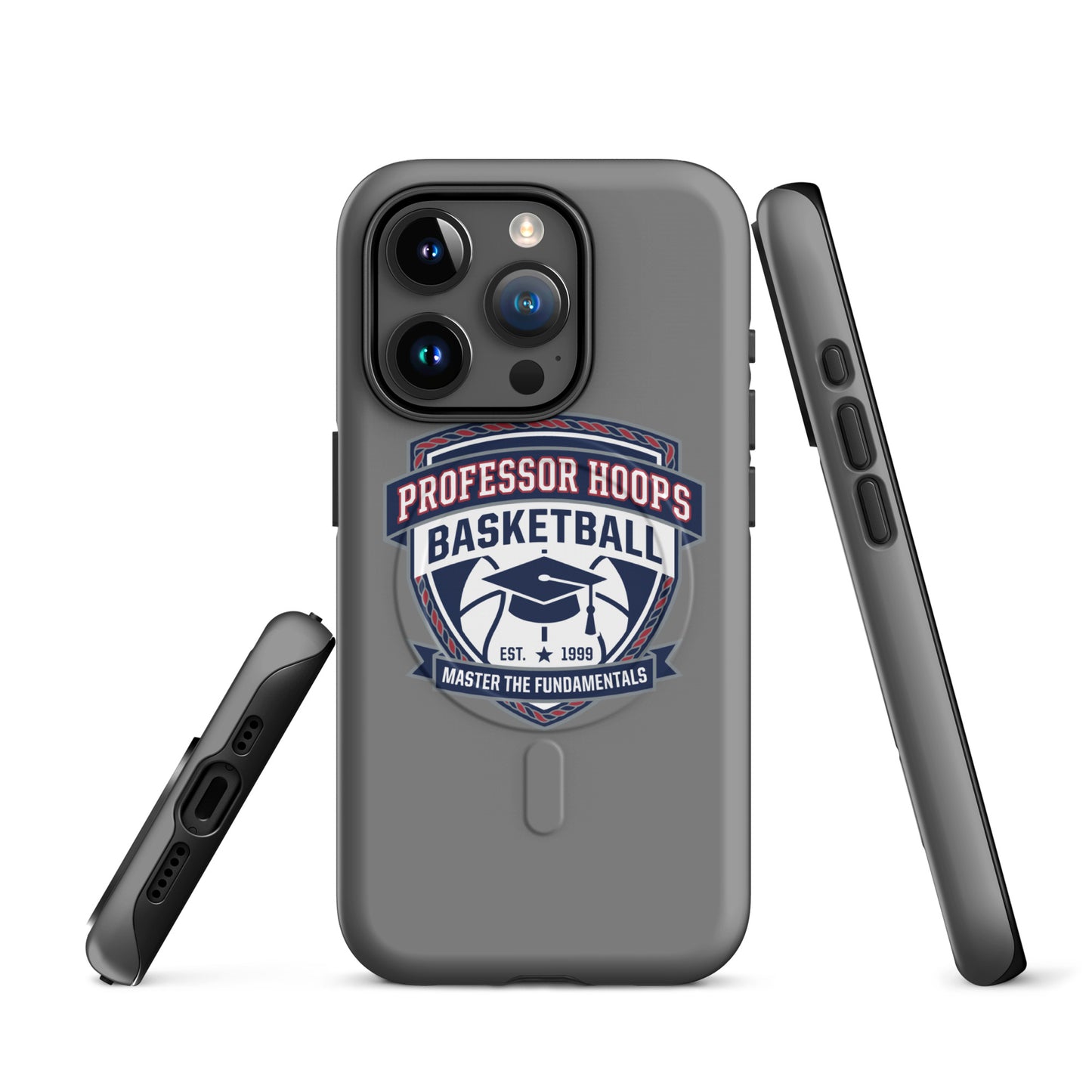 Magsafe Tough Case for iPhone | Professor Hoops Basketball | Crest Logo